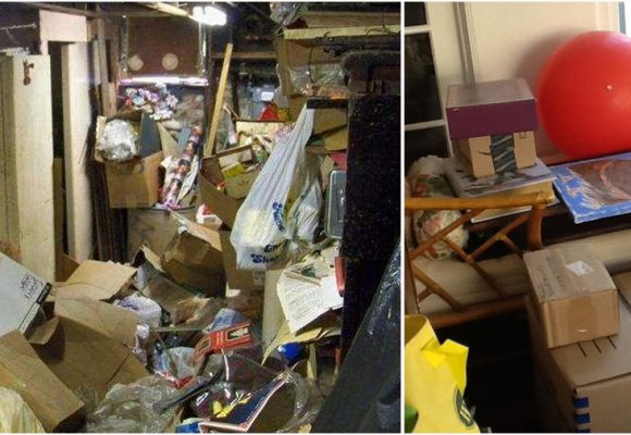 basement-storage-before-organizing Basement Organization